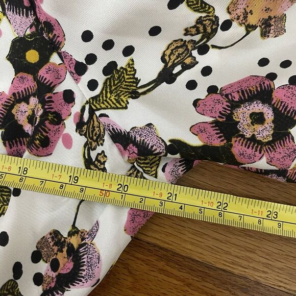 DIANE VON FURSTENBERG Prita Printed Silk-twill Mini Shirt Dress Size 12 DVF - Picture 11 of 14